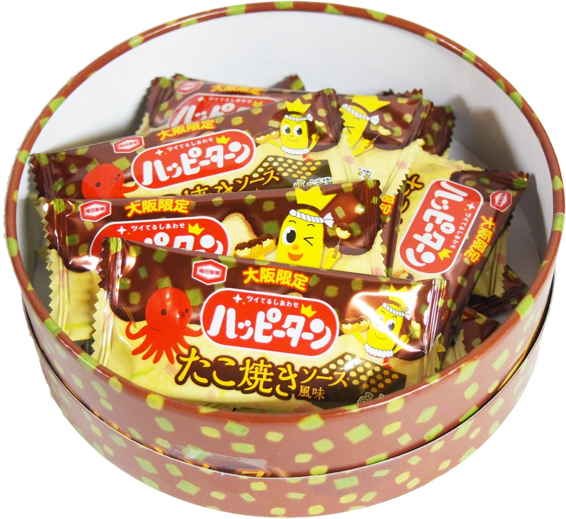 Amazon.co.jp: 大阪 おみやげ お土産 亀田製菓 ハッピーターン